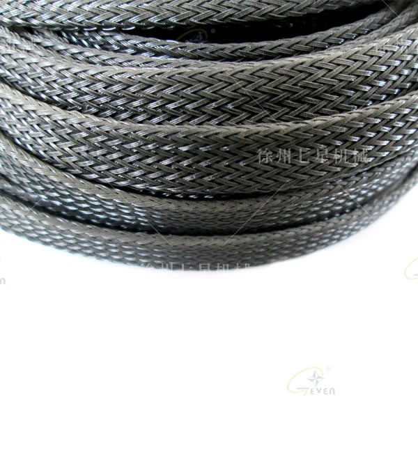 伸縮網管編織機