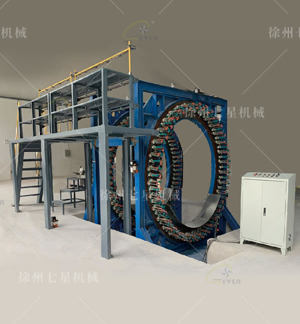 QX130-180錠雙盤臥式編織機